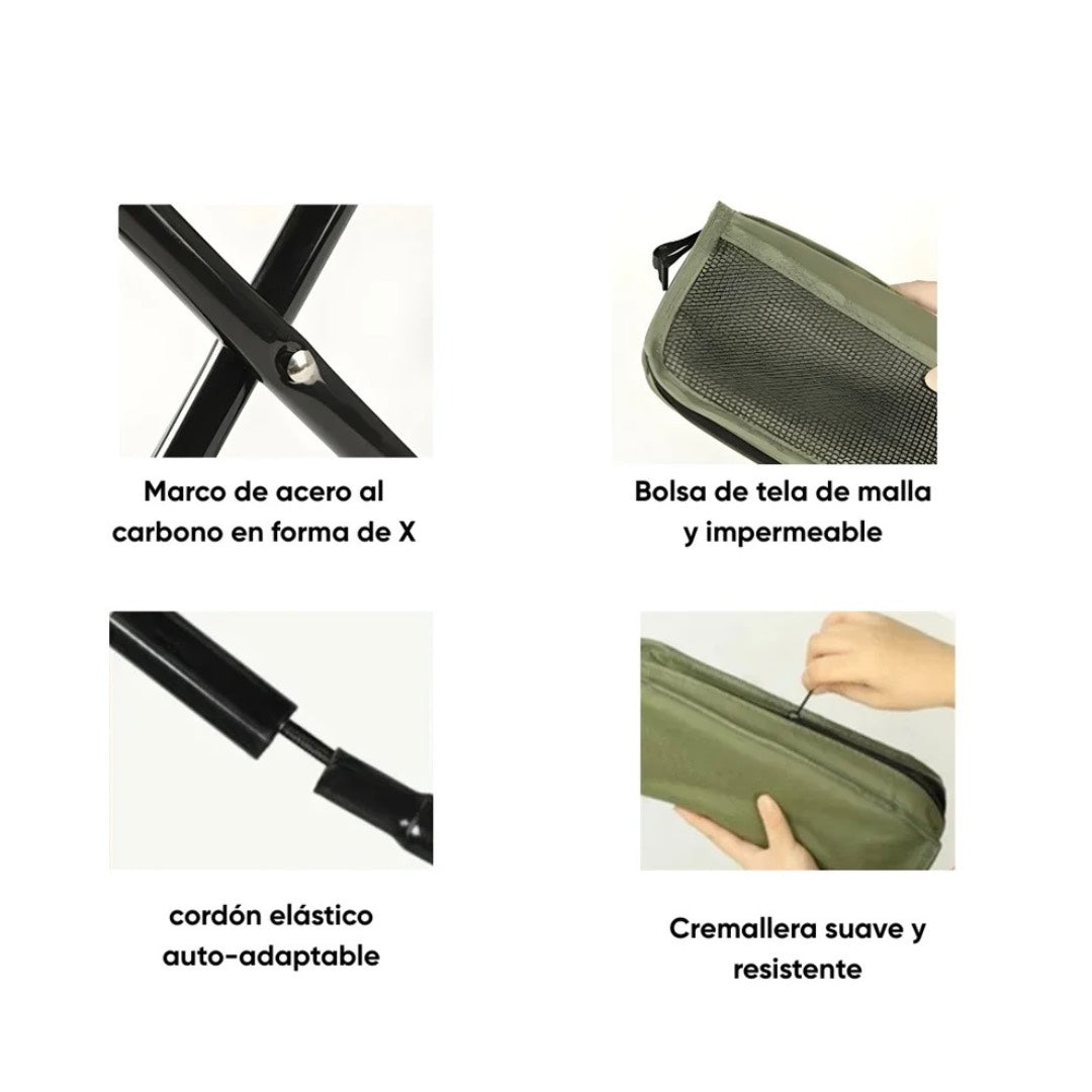 Silla plegable bolso